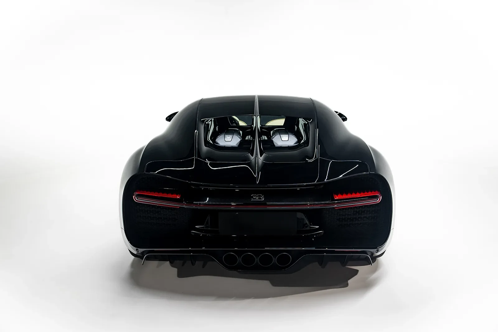 2018 Bugatti Chiron Sport, rear view